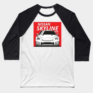 nissan skyline r35 Baseball T-Shirt